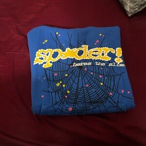 Blue sp5der, like new